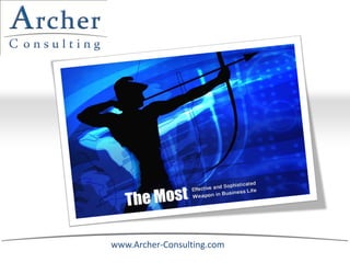 www.Archer-Consulting.com
 