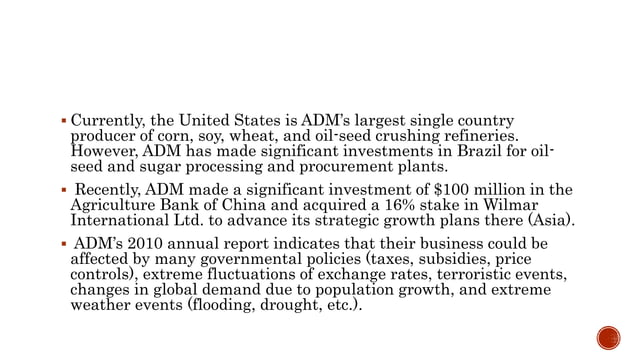 Archer-daniels-midland Contracts Obtained Lost April 2025 Archer daniels midland | PPT