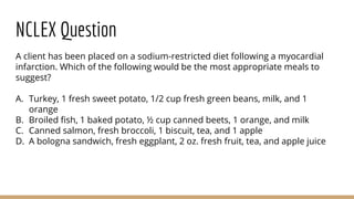 Archer NCLEX Webinars - Diets and Nutrition crash course | PPT