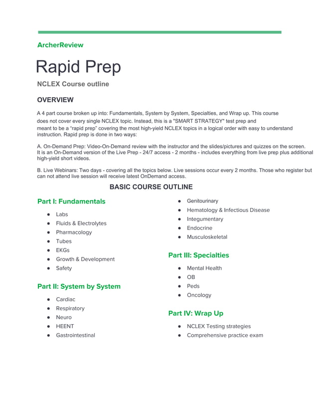 Rapid Content Prep NCLEX Archer Review PDF rapid-content-prep-nclex-archer-review-pdf