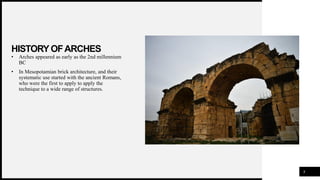 Arches in Bricks and stone, Types of Arches | PDF