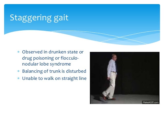 Staggering Gait Meaning