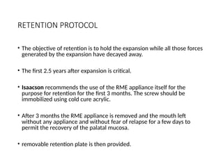Arch expansion Case Presentations........ | PPTX