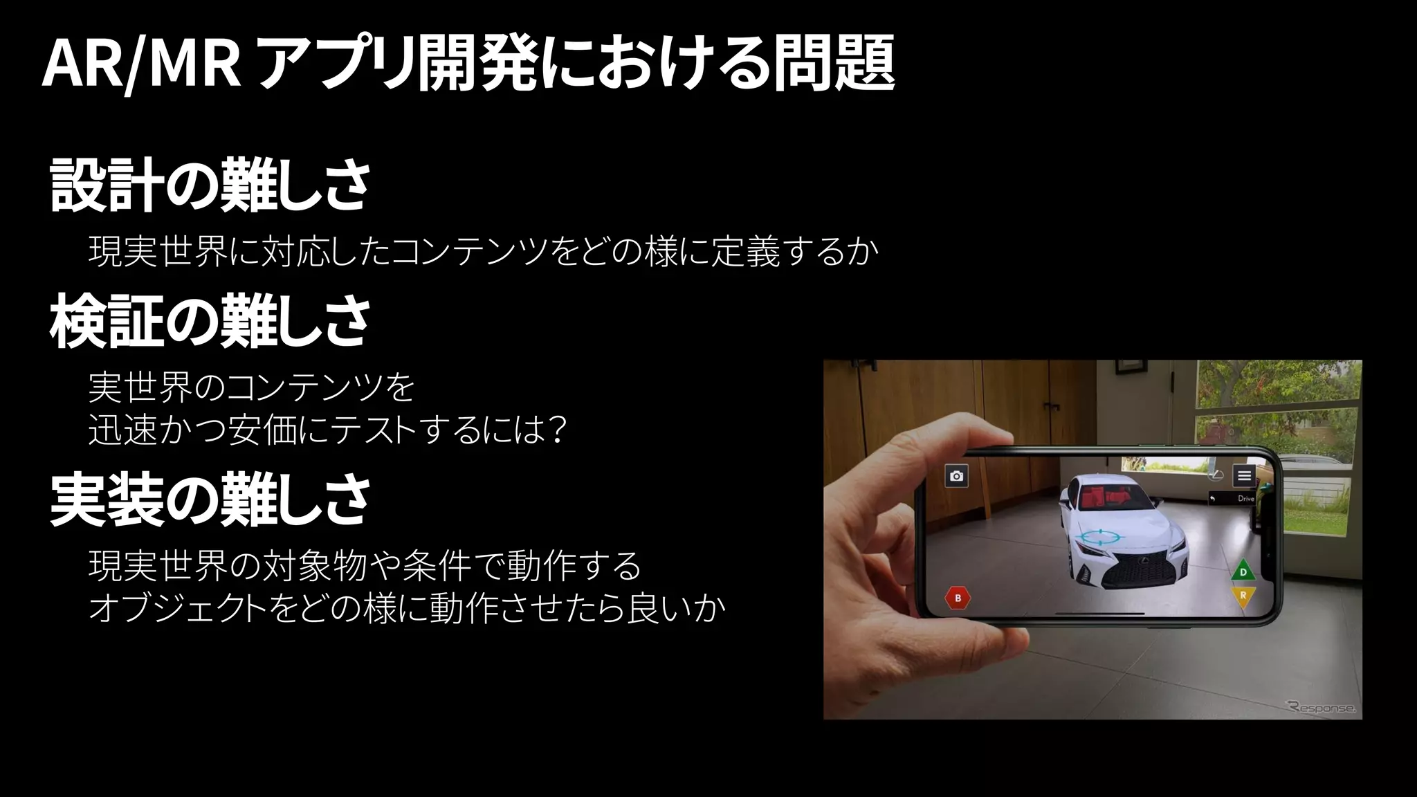 設計の難しさ
検証の難しさ
実装の難しさ
 