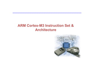 Universität Dortmund
ARM Cortex-M3 Instruction Set &
Architecture
 