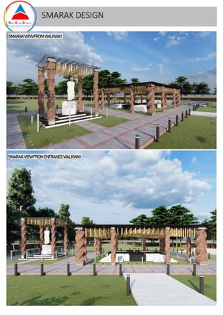 SMARAK VIEW FROM WALKWAY
TOP VIEW OF SMARAK
SMARAK VIEW FROM ENTRANCE WALKWAY
SMARAK DESIGN
 