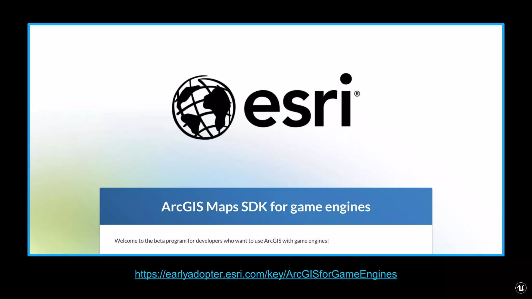 https://earlyadopter.esri.com/key/ArcGISforGameEngines
 