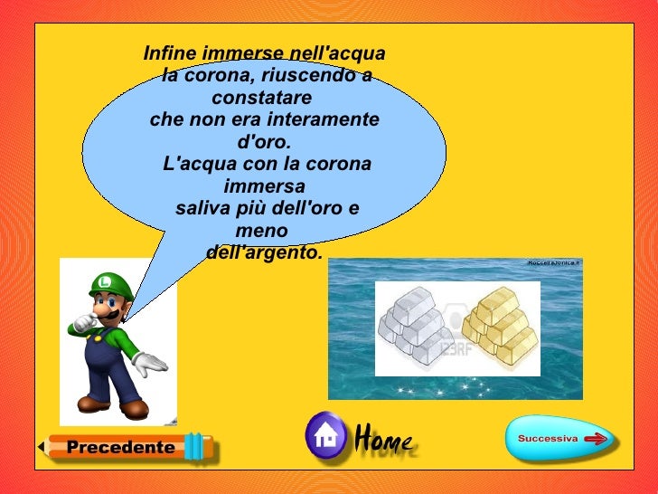Il principio di Archimede