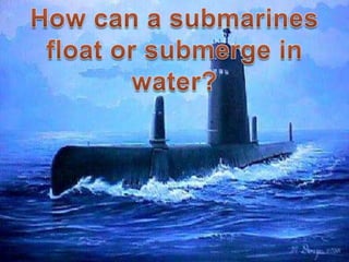 A ship is hollow at the bottom because of which its average density is lees than that of water so the ship is able to displace water equal to its weight and hence it floats. 
