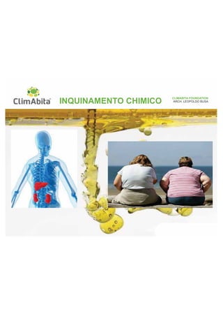 CLIMABITA FOUNDATION 
ARCH. LEOPOLDO BUSA 
IPA 
 
INQUINAMENTO CHIMICO 
Gli IPA sono poco solubili o 
del tutto insolubili in acqua; 
tale caratteristica diminuisce 
in presenza di liquidi organici 
e cresce all’aumentare del 
peso molecolare. Sono 
altamente lipofili e hanno 
capacità di aderire al 
materiale organico, per 
questo motivo possono 
accumularsi con facilità nei 
tessuti lipidici degli organismi 
viventi. 
 