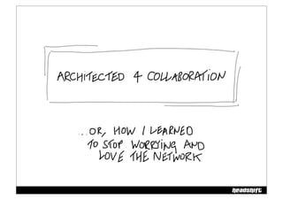 Architected for Collaboration