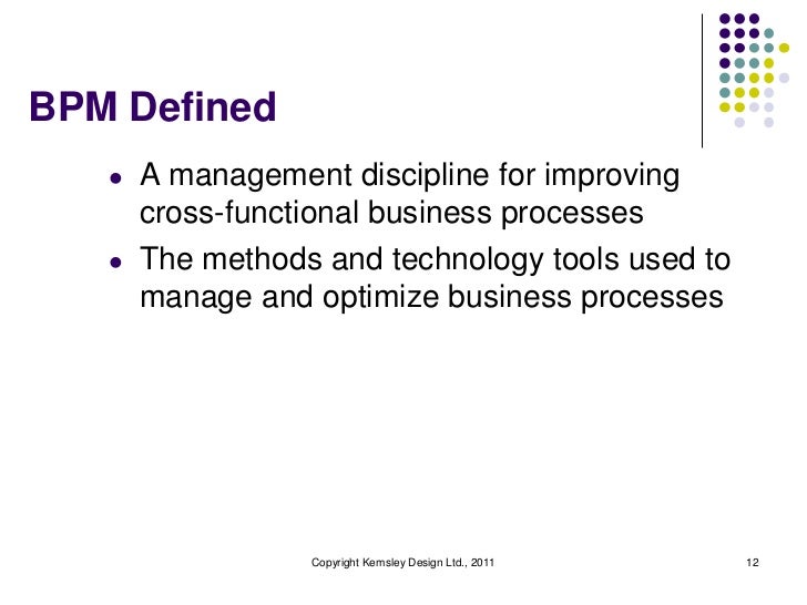 architecting a business process environment