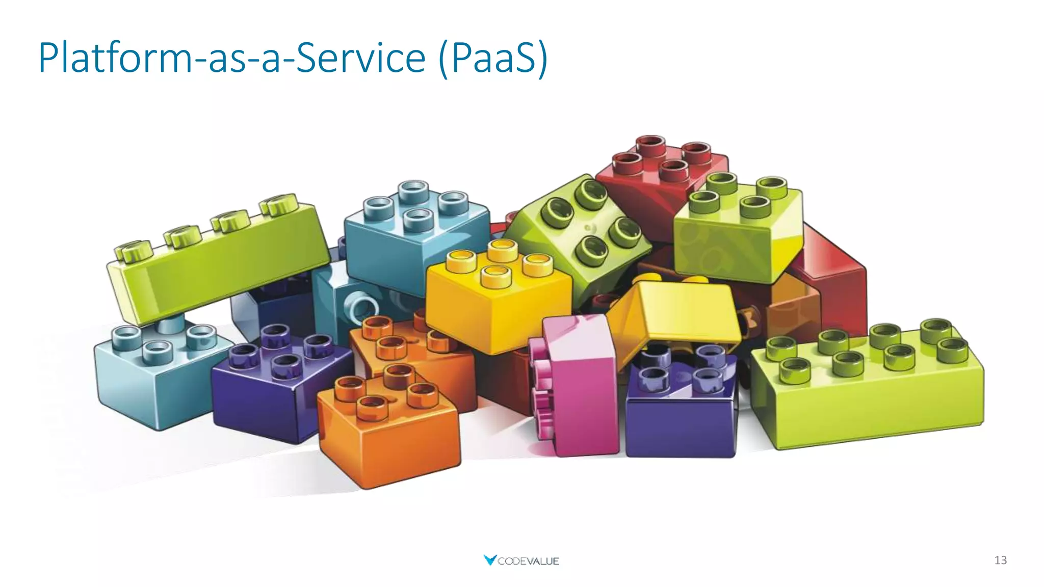 Platform-as-a-Service (PaaS)
13
 