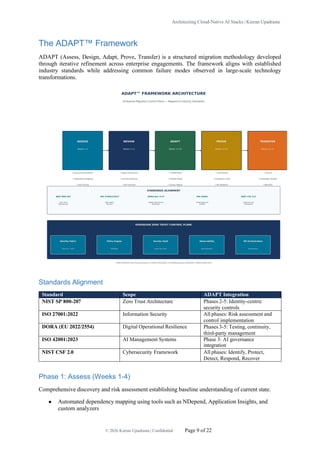 ARCHITECTING CLOUD-NATIVE AI STACKS: A Strategic Framework for ...