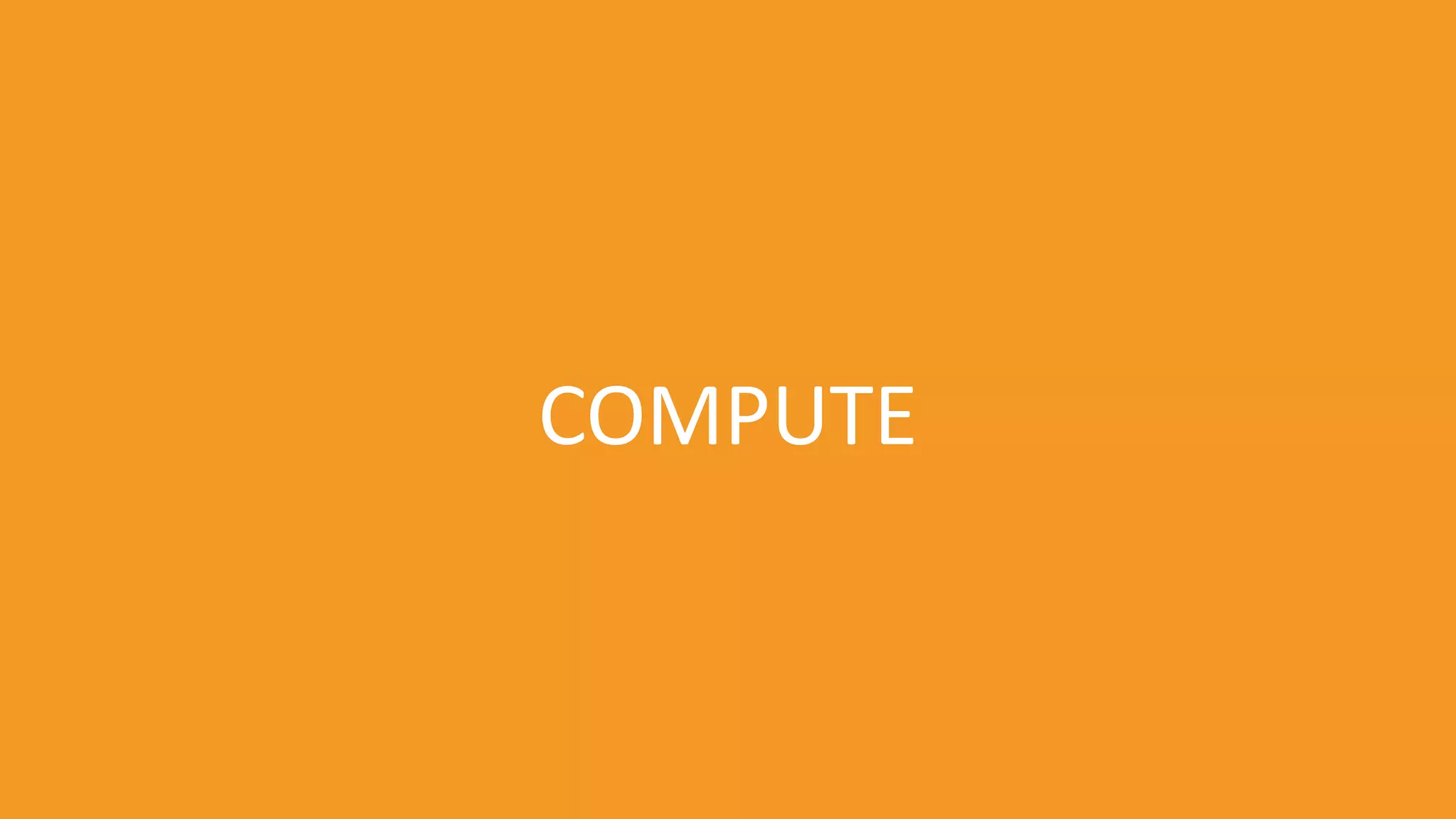 COMPUTE
 
