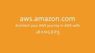 aws.amazon.com
Architect your AWS journey in AWS with
 