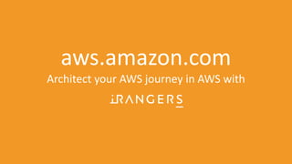 aws.amazon.com
Architect your AWS journey in AWS with
 