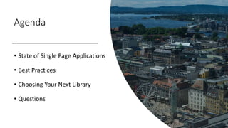 Architecting Single Page Applications | PPT