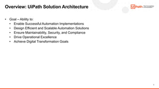Architecting Success: Unleashing the Power of UiPath - A Journey into ...
