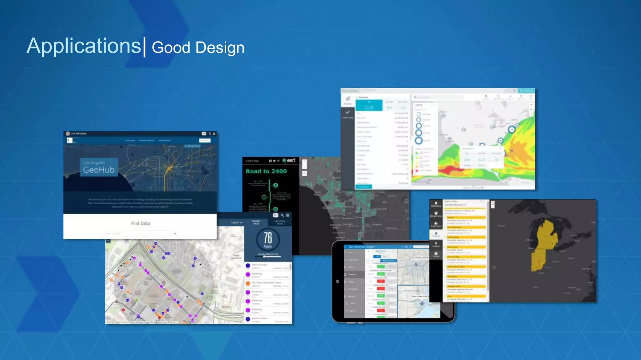 Applications| Good Design
 