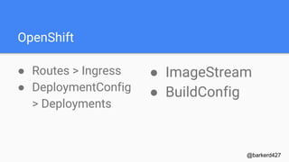 Kubernetes Architecture
https://www.slideshare.net/erialc_w/kubernetes-50626679
 