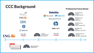 Professional Cloud Series
CCC Background
 