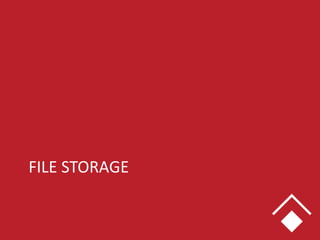 FILE STORAGE
 