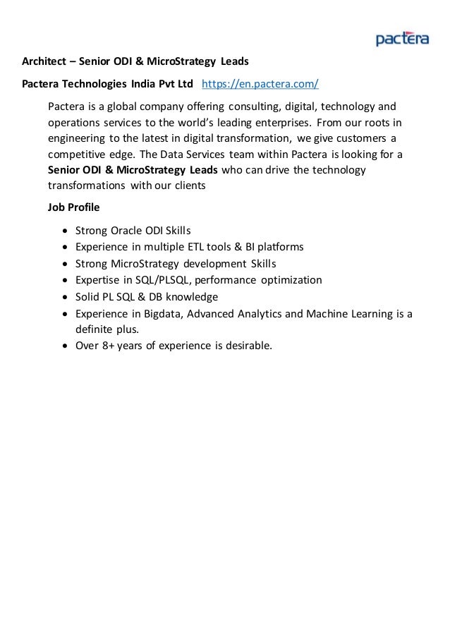 Odi Administrator Resume Odi Administrator Resume