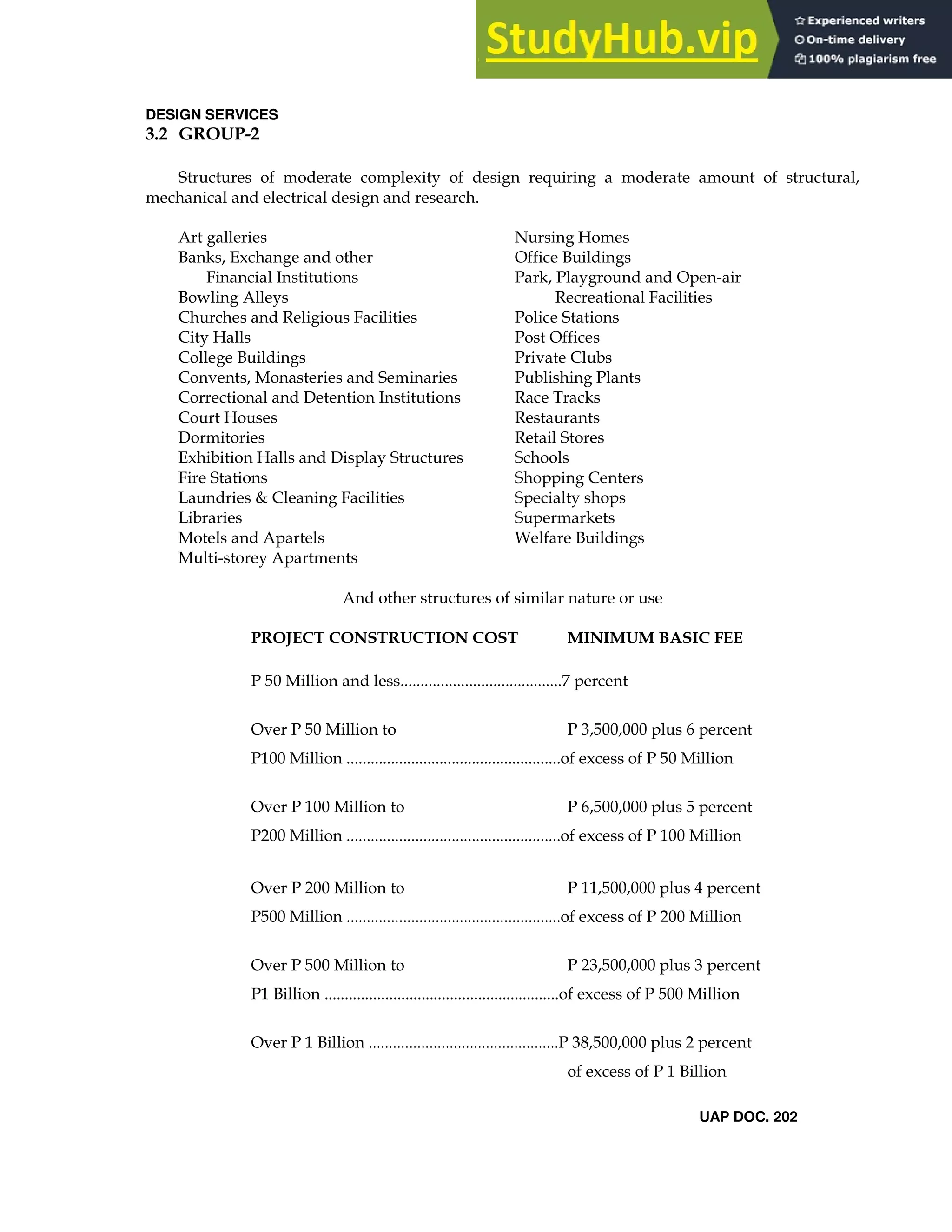 DESIGN SERVICES
4+0 3 , 0
( +
@ 7
" * A , "
0 ! * ! , /
" # 0
$ # 0 ! (
$ 7 ! ,
$ " ! $
$ 6 ( ! !
$ ' # *
$ 7 #
' # (
A 7 ' ( (
0 ( ( $
= B $ 0 (
= ( *
6 5 "
6 /
, % *
! &> 6 4
, ! &> 6 ! : &>> >>> -
!%>> 6 ! &> 6
, ! %>> 6 ! - &>> >>> &
!9>> 6 ! %>> 6
, ! 9>> 6 ! %% &>> >>> ;
!&>> 6 ! 9>> 6
, ! &>> 6 ! 9: &>> >>> :
!% " ! &>> 6
, ! % " ! :8 &>> >>> 9
! % "
UAP DOC. 202
 