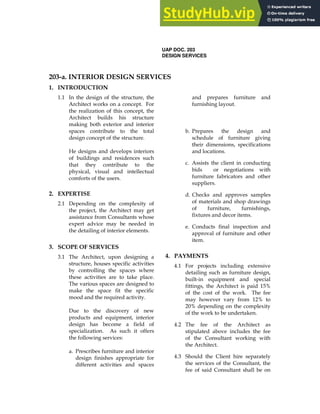UAP DOC. 203
DESIGN SERVICES
014 + . 3
2+ .
% %
* 0
)
*
7
0+ ?,
9 % '
$
4+ ,
: %
*
*
+
'
+
)
D
!
!
$ *
$
6+ , =
; % 0
/ +
%&E
*
%9E
9>E
* *
; 9
$ *
; : ( $
$
$
 