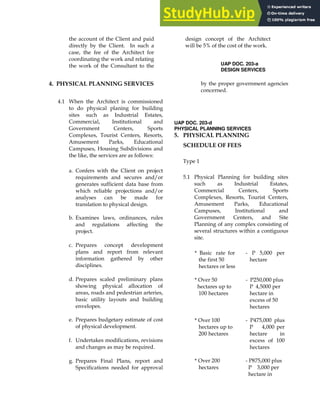 $
$
*
* $
&E *
UAP DOC. 203-a
DESIGN SERVICES
6+ , = / ,/ 3
; % 5
A
$
< $ (
$ $ #
! * A
$ 7 (
* D
$ $
+ .
.
A
!
!
!
*
+
! 0 !
(
UAP DOC. 203-d
PHYSICAL PLANNING SERVICES
7+ , = / ,/ 3
. /
%
& % ! !
A
$ $ (
$ # $
! * A
$
< $ (
!
G "
&>
/ ! & >>>
G , &>
%>>
/ !9&> >>>
! ; &>>>
&>
G , %>>
9>>
/ !;4& >>>
! ; >>>
%>>
G , 9>> / !84& >>>
! : >>>
 