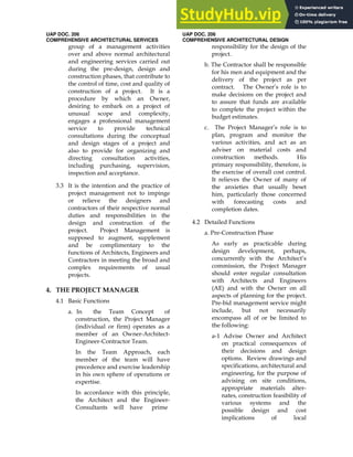 UAP DOC. 206
COMPREHENSIVE ARCHITECTURAL SERVICES
/
+
,
*
)
: :
! 6
A
$
+
6+ , % 3
; % " 0
$
! 6
1 2
, / /
A /$
A /
$
UAP DOC. 206
COMPREHENSIVE ARCHITECTURAL DESIGN
$
+
,
*
! 6
7
,
; 9 ' 0
! /$ !
! 6
A
1 A2 ,
! /
D
/% ,
+
#
/
 