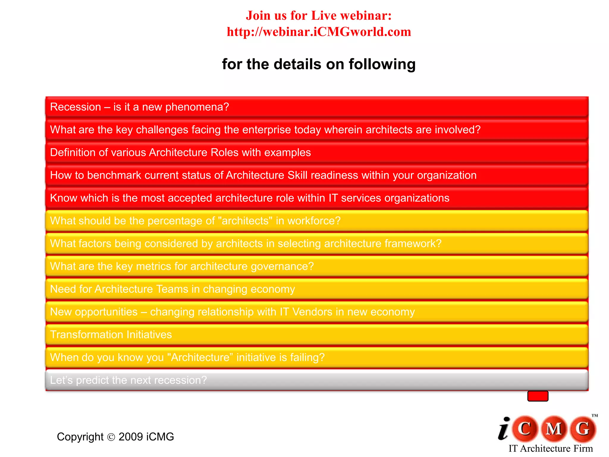 Architects In Recession Economy