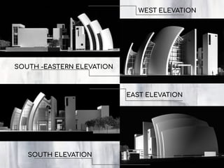 SOUTH ELEVATION
WEST ELEVATION
SOUTH -EASTERN ELEVATION
EAST ELEVATION
 