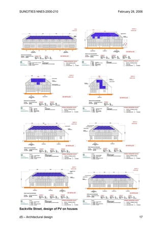 SUNCITIES NNE5-2000-210                    February 28, 2006




Sackville Street, design of PV on houses

d5 – Architectural design                                17
 