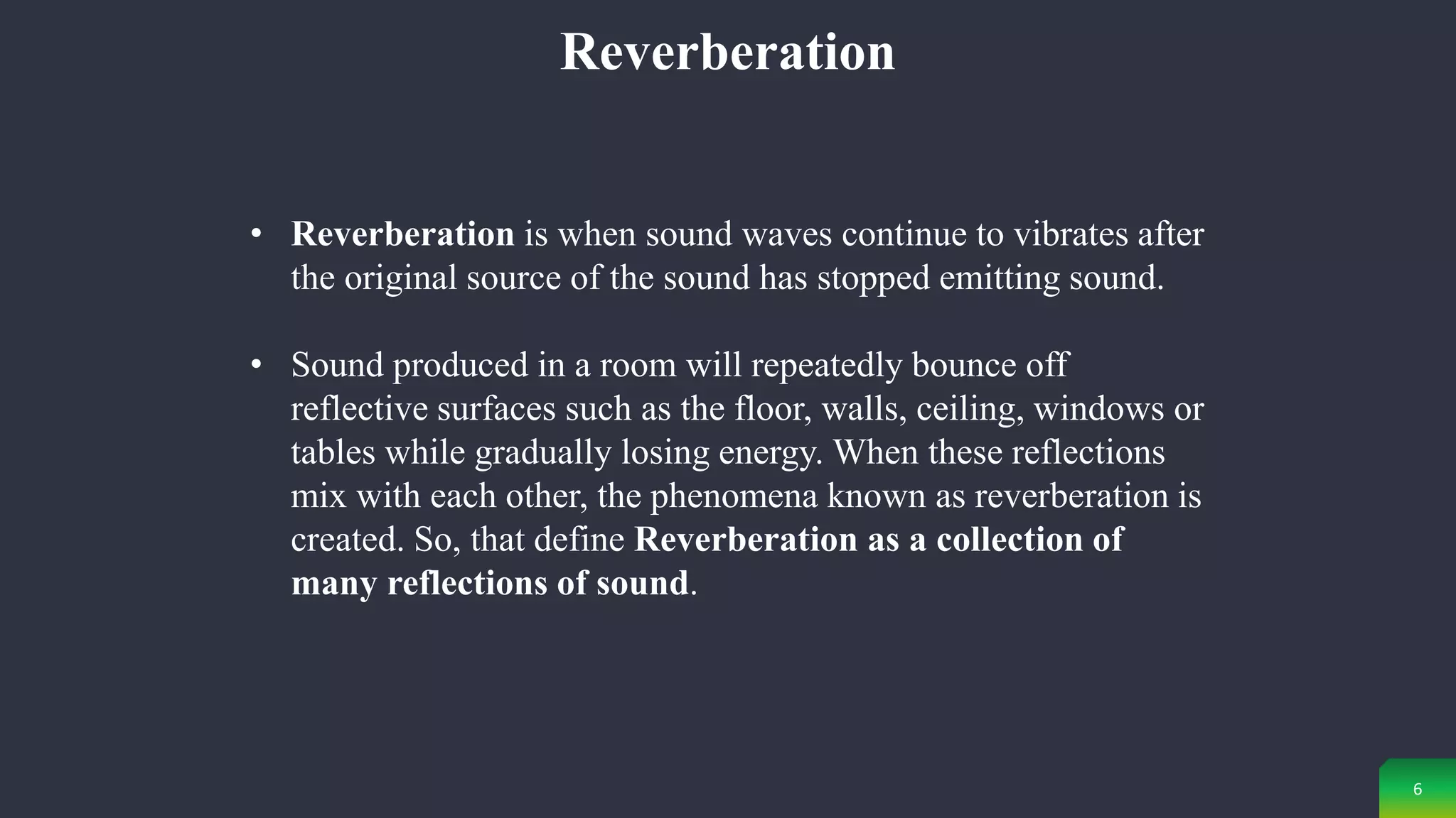 Architectural Acoustics | PPTX