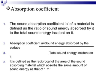 Architectural acoustics | PPT