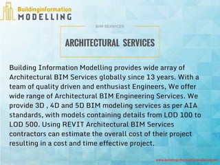 Architectural BIM - Building Information Modeling | PPTX