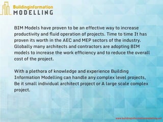 Architectural BIM - Building Information Modeling | PPTX