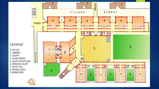 Ias Room Design Map.pdf Architectural case study of IIM ahemdabad by louis i khan | PPTX