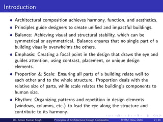 Principles of Architectural Design Composition | PDF
