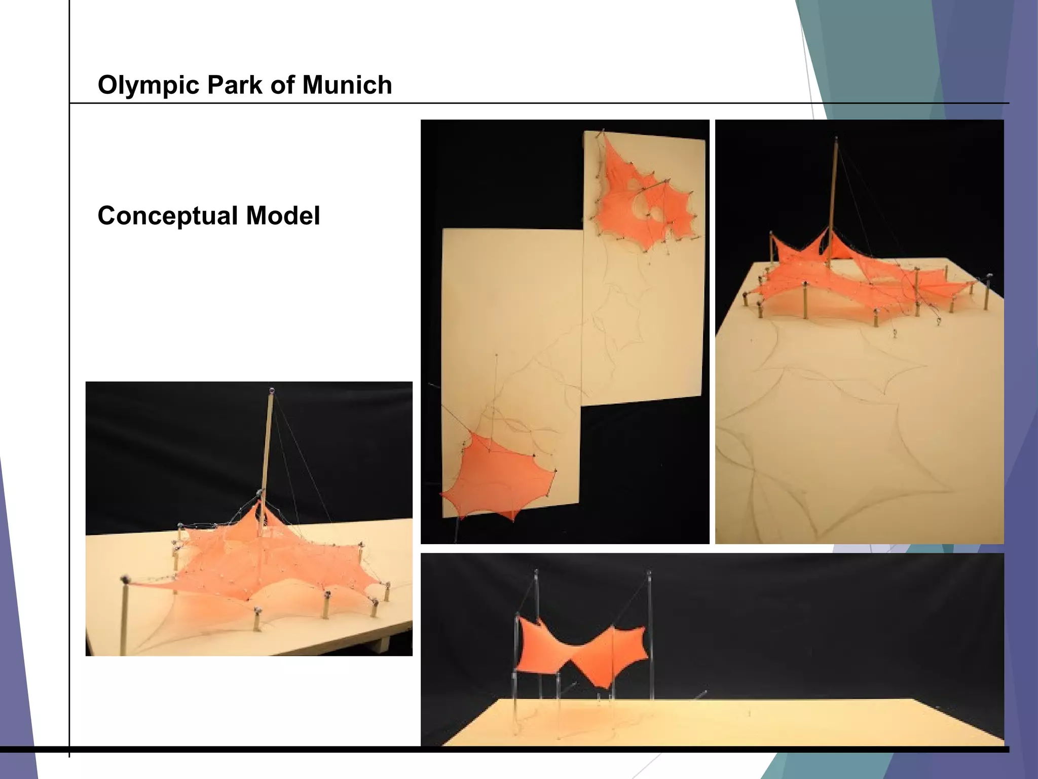 Conceptual Model
Olympic Park of Munich
 