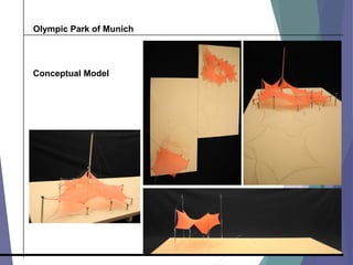 Conceptual Model
Olympic Park of Munich
 