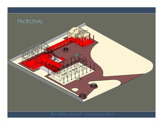 PROPOSAL




           ArchItectural conservatIon
 