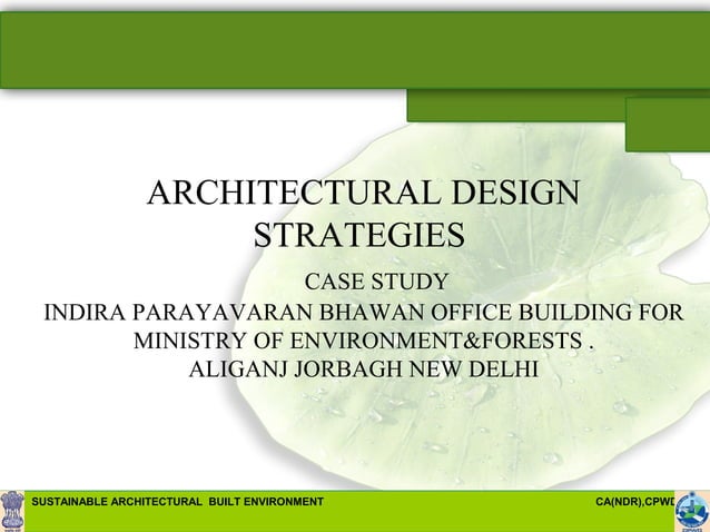Architectural design | PPT