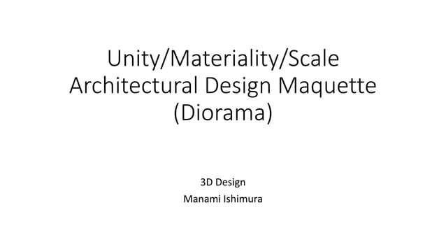 Architectural Design | PPT