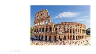 Colosseum in Rome, Italy
 