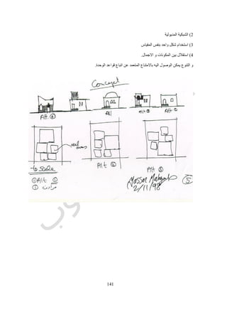 545
‫رقم‬ ‫شكل‬(141.)‫العوامل‬‫لغرفة‬ ‫شباك‬ ‫تصميم‬ ‫فى‬ ‫المؤثرة‬14
‫التصميمية‬ ‫المحددات‬
‫المشرع‬ ‫و‬ ‫المستعمل‬ ‫و‬ ‫المالك‬ ‫و‬ ‫المصمم‬ ‫منهم‬ ‫االشخاص‬ ‫من‬ ‫العديد‬ ‫التصميمية‬ ‫المحددات‬ ‫وضع‬ ‫فى‬ ‫يشارك‬.
‫التصميمية‬ ‫للمشكلة‬ ‫مناسبة‬ ‫هو‬ ‫يراها‬ ‫محددات‬ ‫بوضع‬ ‫المصمم‬ ‫يقوم‬.‫مرونتها‬ ‫و‬ ‫للتغيير‬ ‫بقابليتها‬ ‫المحددات‬ ‫تلك‬ ‫تتسم‬ ‫و‬
‫يستطي‬ ‫حيث‬‫يشاء‬ ‫وقتما‬ ‫يغيرها‬ ‫ان‬ ‫المصمم‬ ‫ع‬.‫التصميم‬ ‫من‬ ‫يريده‬ ‫لما‬ ‫محددات‬ ‫بوضع‬ ‫المالك‬ ‫يقوم‬ ‫و‬.‫من‬ ‫العديد‬ ‫فى‬ ‫و‬
‫امواله‬ ‫من‬ ‫انتفاع‬ ‫اقصى‬ ‫الى‬ ‫الوصول‬ ‫يريد‬ ‫مستثمر‬ ‫المالك‬ ‫يكون‬ ‫المشروعات‬.‫نفسه‬ ‫المالك‬ ‫يكون‬ ‫فربما‬ ‫التصميم‬ ‫مستعمل‬ ‫اما‬
‫اخرين‬ ‫اشخاص‬ ‫او‬ ‫شخص‬ ‫او‬.‫المصم‬ ‫يستطيع‬ ‫االحيان‬ ‫بعض‬ ‫فى‬ ‫و‬‫التى‬ ‫المحددات‬ ‫معرفة‬ ‫و‬ ‫التصميم‬ ‫مستعمل‬ ‫معرفة‬ ‫م‬
‫التصميم‬ ‫من‬ ‫يريدها‬.‫الدولة‬ ‫و‬ ‫المجتمع‬ ‫قبل‬ ‫من‬ ‫للتصميم‬ ‫المحددة‬ ‫التشريعات‬ ‫و‬ ‫المشرع‬ ‫هناك‬ ‫اخيرا‬ ‫و‬.‫تلك‬ ‫تكون‬ ‫ما‬ ‫غالبا‬ ‫و‬
‫االحيان‬ ‫اغلب‬ ‫فى‬ ‫للتغيير‬ ‫قابلة‬ ‫غير‬ ‫جامدة‬ ‫هى‬ ‫و‬ ‫للجميع‬ ‫ملزمة‬ ‫التشريعات‬.
 