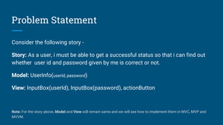 Architectural Design Pattern: Android | PPTX
