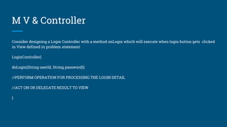 Architectural Design Pattern: Android | PPTX